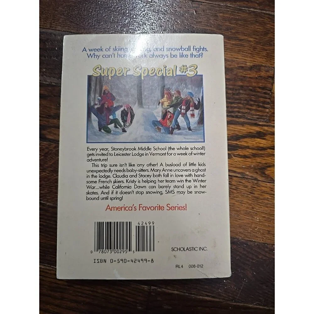Baby-Sitters' Winter Vacation by Ann M. Martin Super Special #3 Vintage 80s